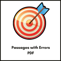SEAG Passages with Errors Practise