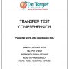 Transfer Test Comprehension