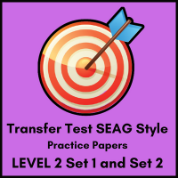 SEAG Transfer Test papers