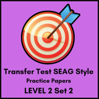 SEAG Transfer Test Papers